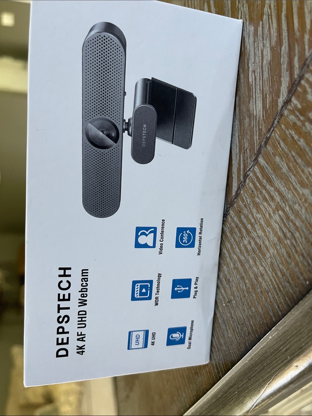 4K AF UHD Webcam - Black